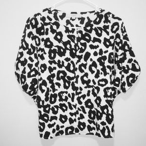 Animal Print Blouse